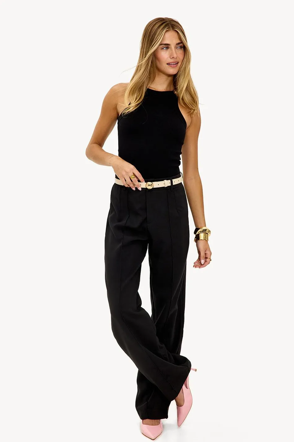 Outlet LOAVIES Aspire to inspire - black Zwart
