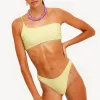 Online LOAVIES CATCH THIS WAVE - OLIVE GREEN WAVY LUEX Lichtgroen