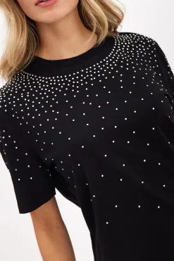 Outlet LOAVIES DIAMONDS AND SILVER Zwart