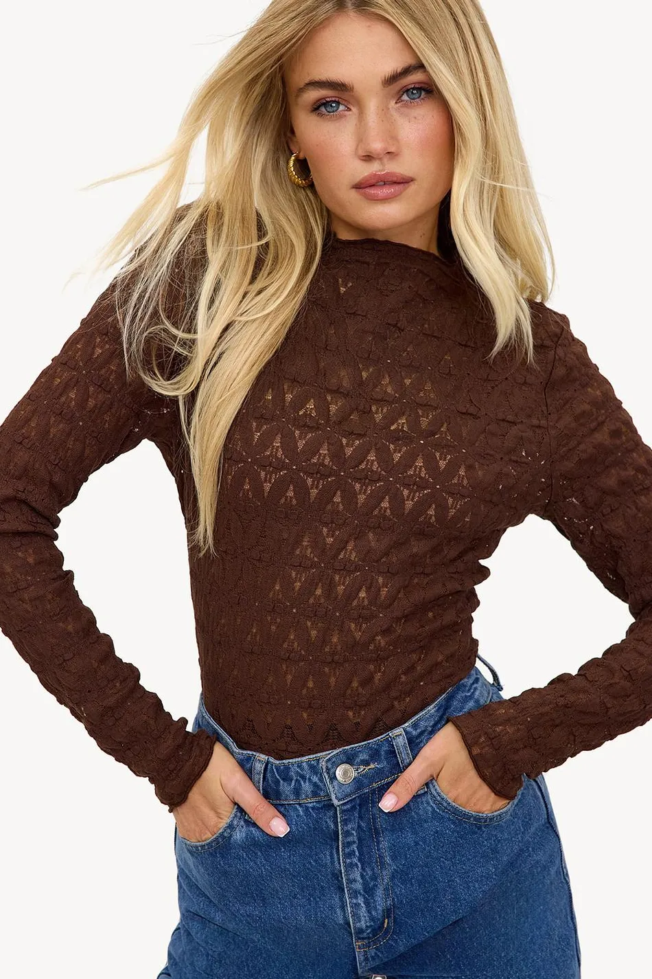 Fashion LOAVIES DREAMY HEARTS Bruin
