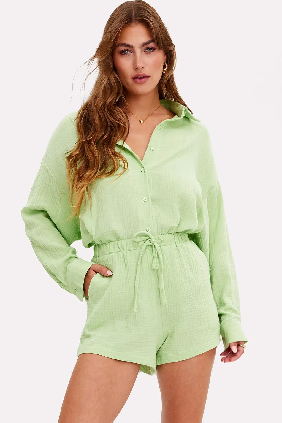 Discount LOAVIES EVERLASTING VIBES - LIGHT GREEN Lichtgroen