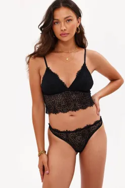 Discount LOAVIES FEEL YOUR HEART- BLACK Zwart