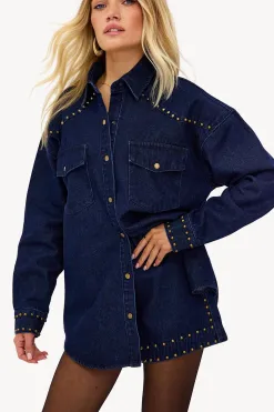 Clearance LOAVIES HAPPINESS IN YOUR EYES Donkerblauw
