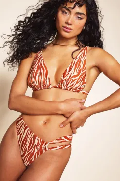 Sale LOAVIES JUST SWIMMIN - BROWN ZEBRA Bruin