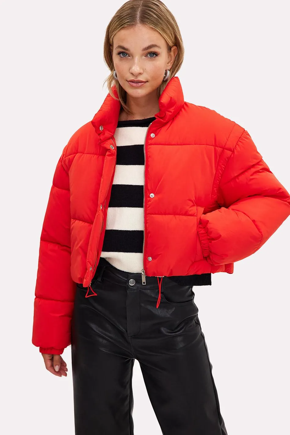 Clearance LOAVIES LET IT SNOW - RED Rood