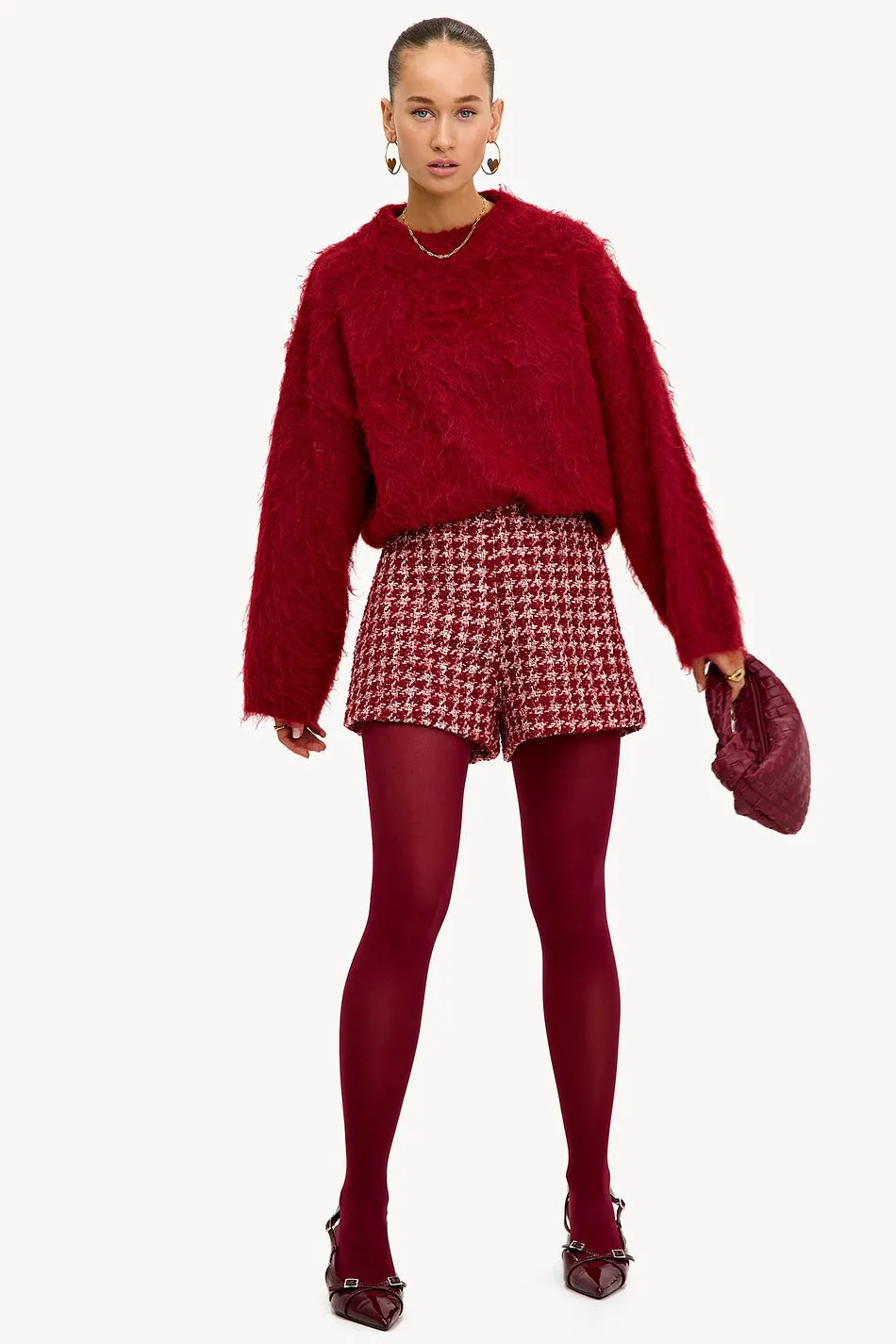 Sale LOAVIES LITTLE FANCIES Donkerrood