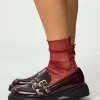 Fashion LOAVIES LOVE YOU SEEK Donkerrood