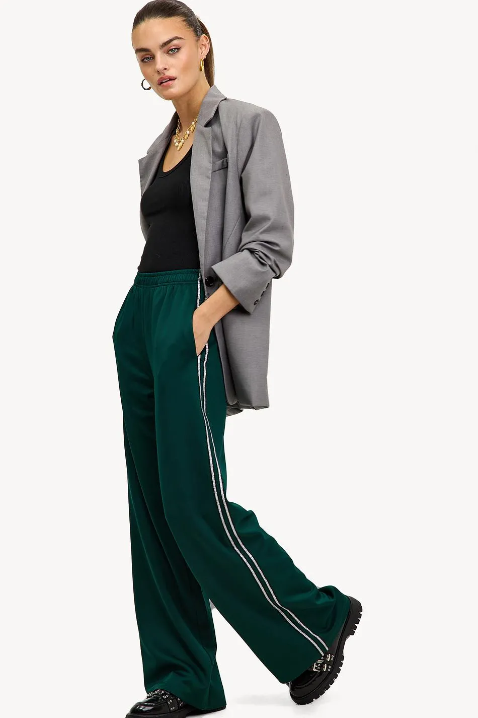 Clearance LOAVIES MADE FOR YOU - DARK GREEN Donkergroen