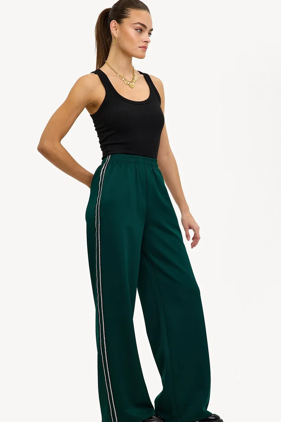 Clearance LOAVIES MADE FOR YOU - DARK GREEN Donkergroen