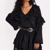 Hot LOAVIES OFF SHE GOES - BLACK Zwart