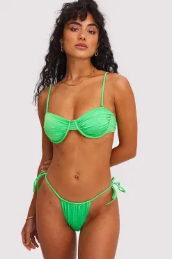 Online LOAVIES PEACH FRECKLES - GREEN Lichtgroen