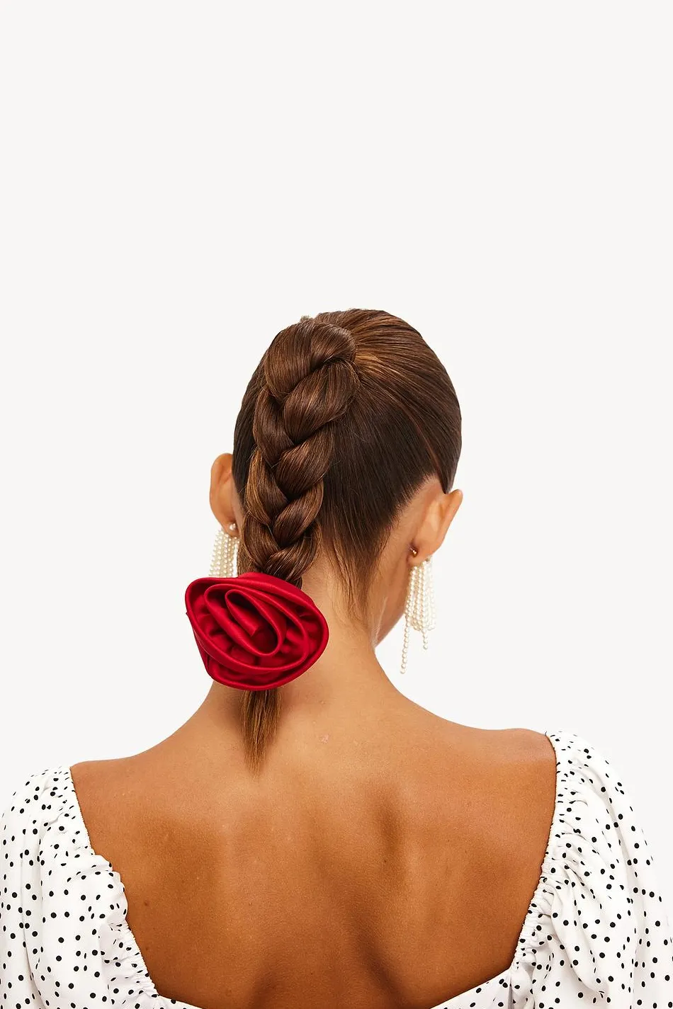 New LOAVIES ROSES IN MY HAIR - RED Rood