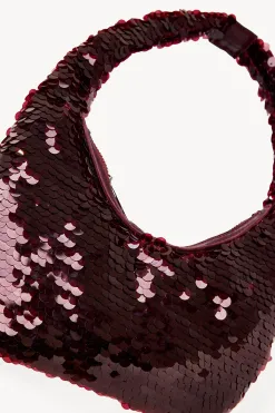 Outlet LOAVIES SHINE BRIGHT LIKE A DIAMOND - DARK RED Donkerrood