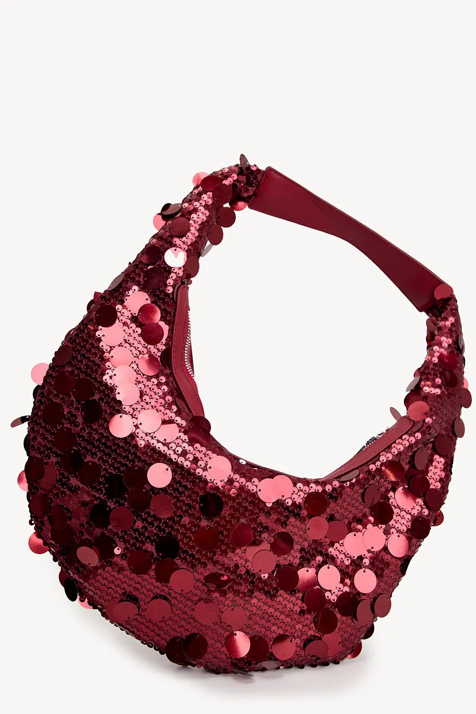 Fashion LOAVIES SHINING STAR - DARK RED Donkerrood