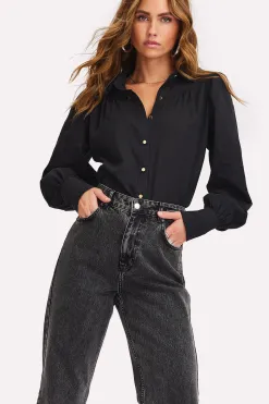 Clearance LOAVIES SOFT LOVE - BLACK Zwart