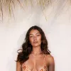Sale LOAVIES THAT SUMMER FEELING - GRAPHIC BIG LIGHT BROWN Lichtbruin